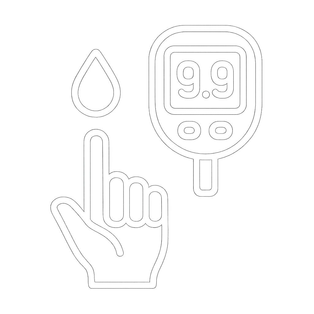 simple white on transparent icon for diabetes no text-1